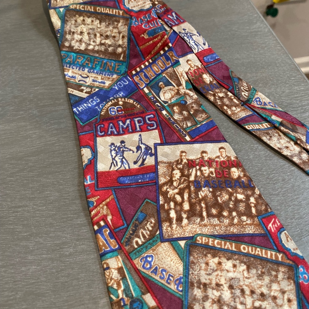 Vintage Guess Baseball Tie
